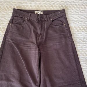 Madewell Women's Flare Jeans in Dark Brown